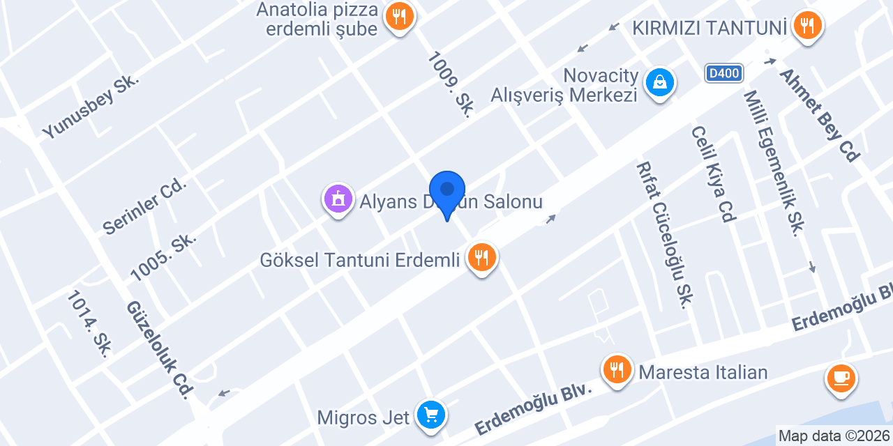 Mersin Realestate konumu