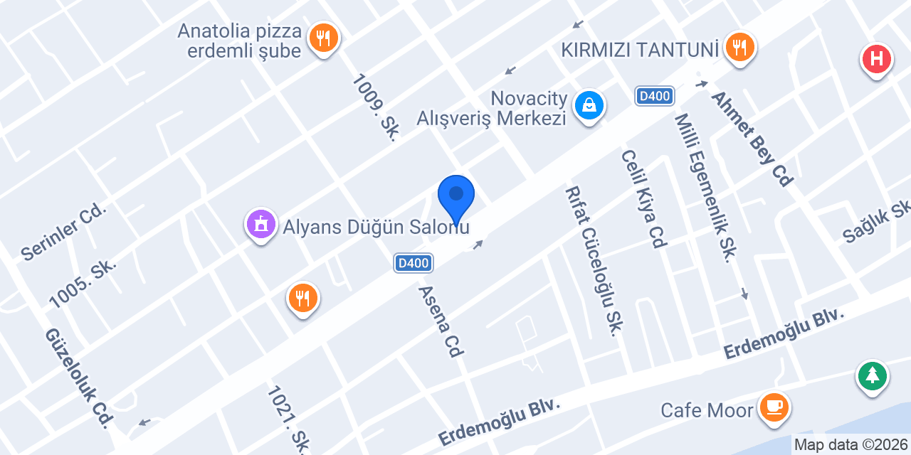 Alaçam patisserie konumu