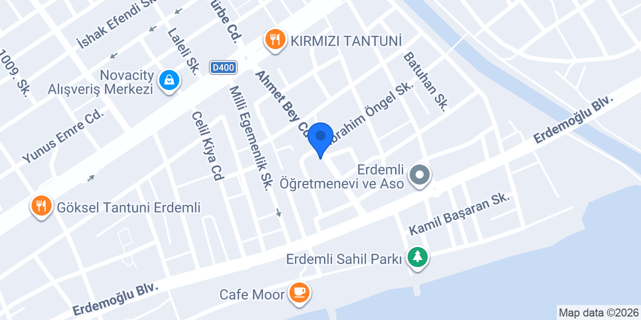 Gaziantep Baklavacı Mürsel Erdemli konumu
