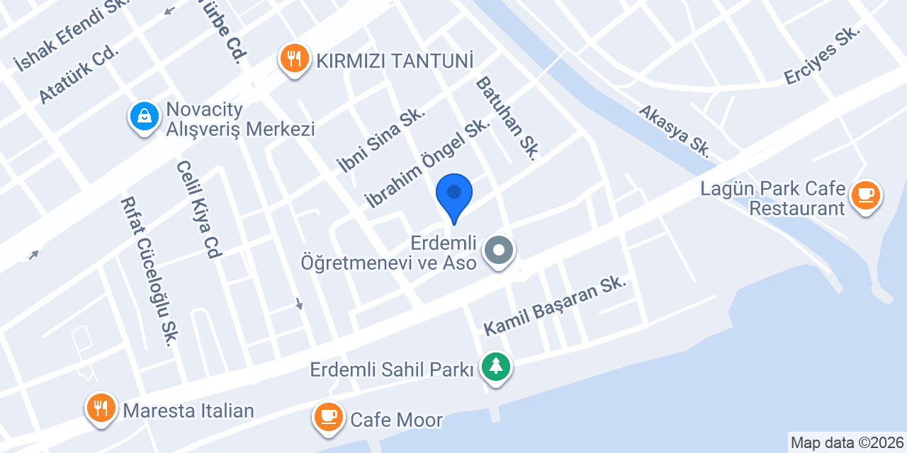 ERYAŞAR sürücü kursu konumu