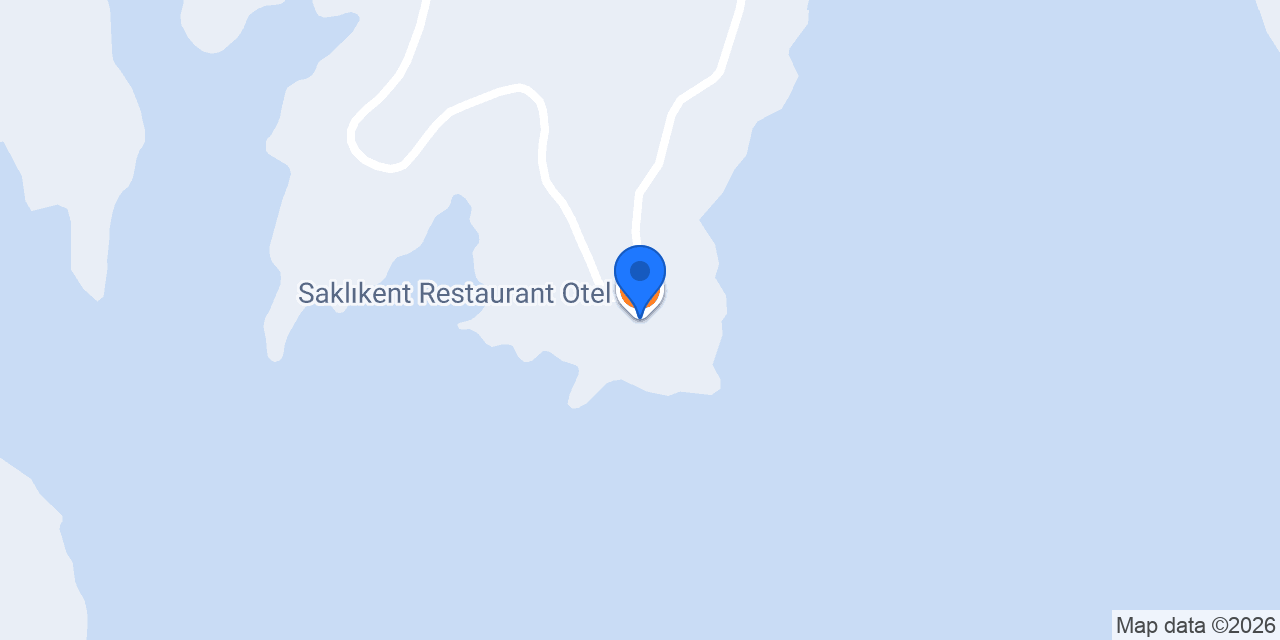 Saklıkent Restaurant Otel konumu