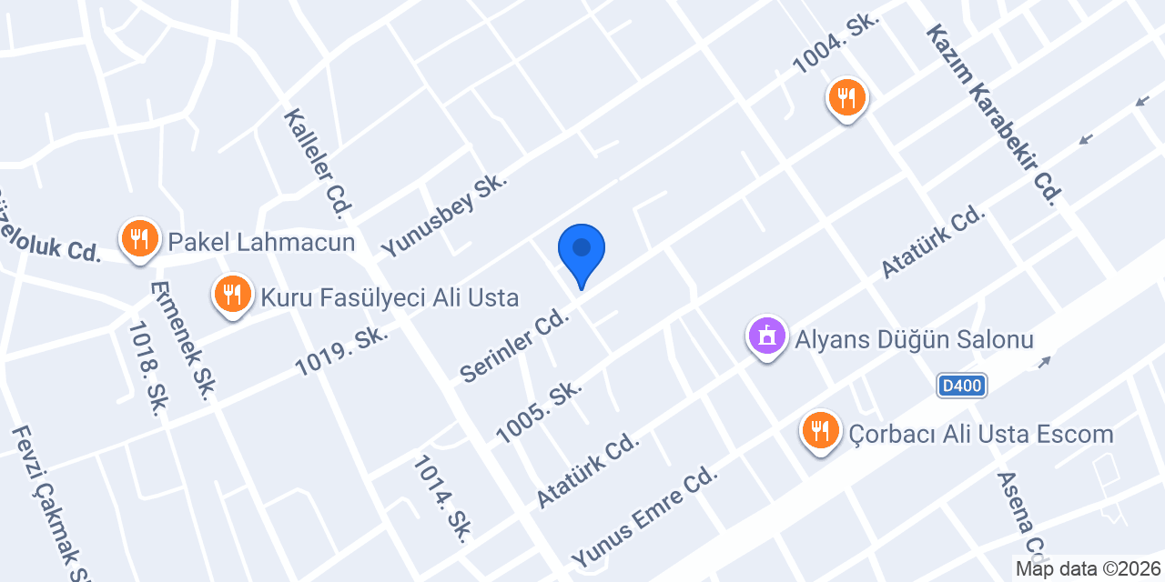 Özel Ladindent Diş Polikliniği konumu