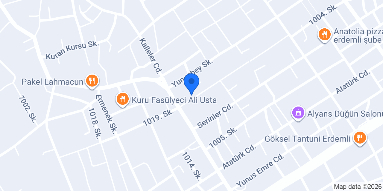Akdeniz Bobinaj ve Kollektör konumu