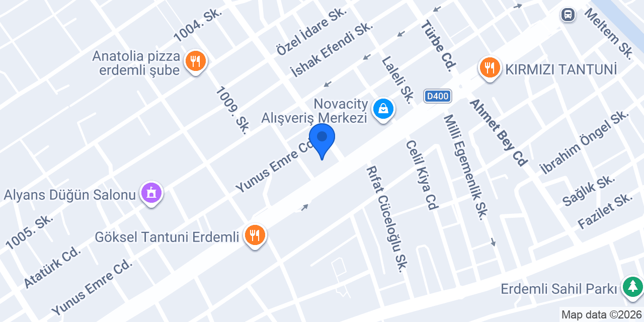 Av. Yusuf Şahin Hukuk Bürosu konumu