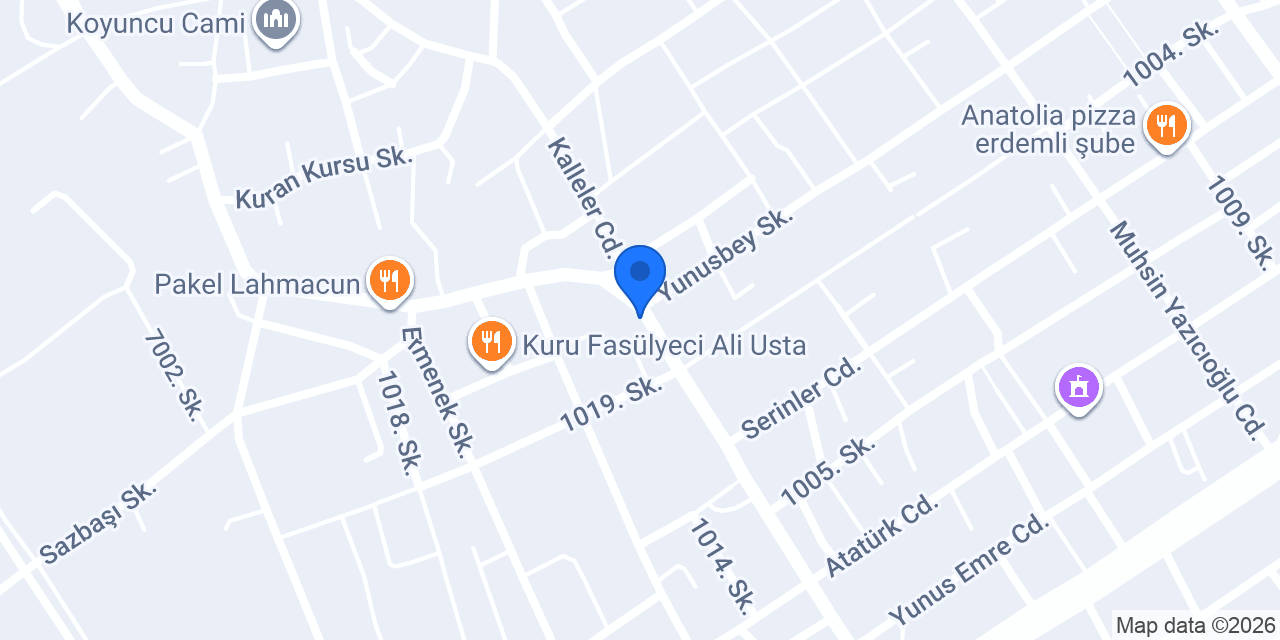 Maraştan cafe konumu