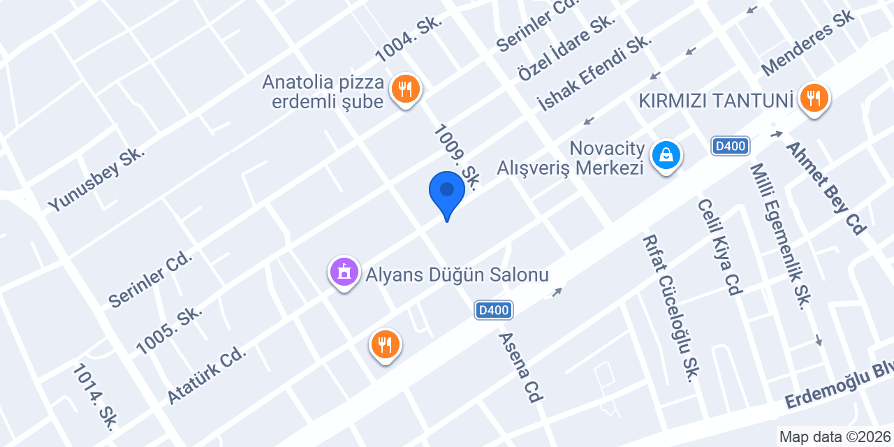 Gülden Butik konumu