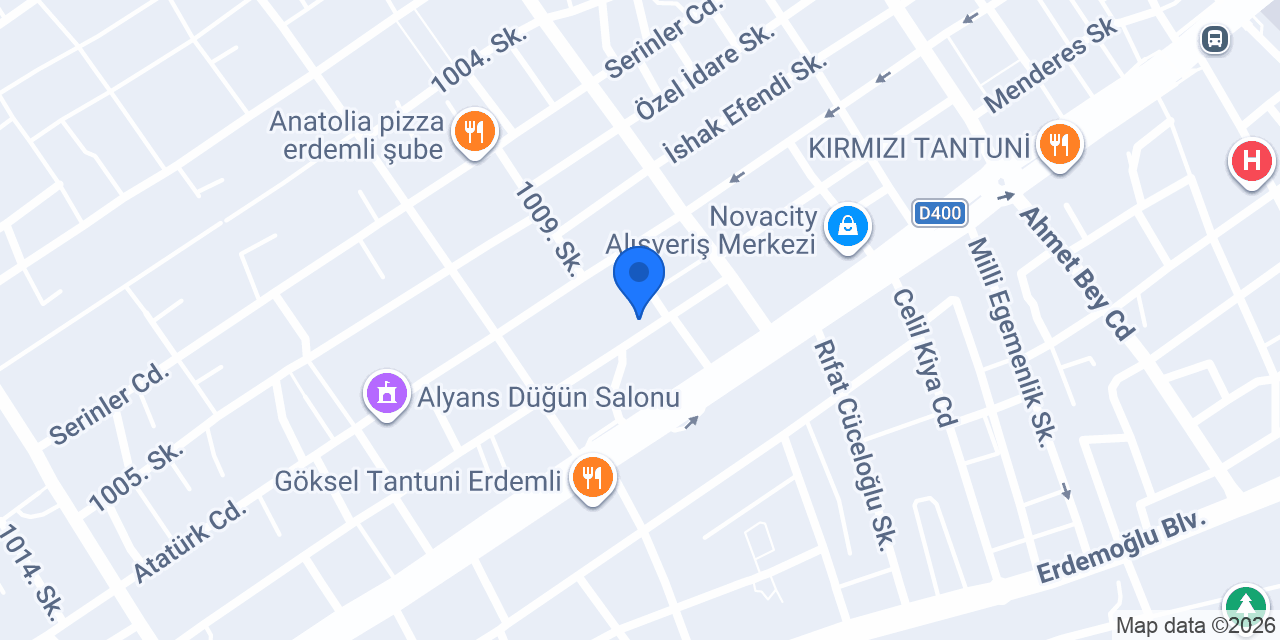BENLİ MİMARLIK & İÇ MİMARLIK konumu