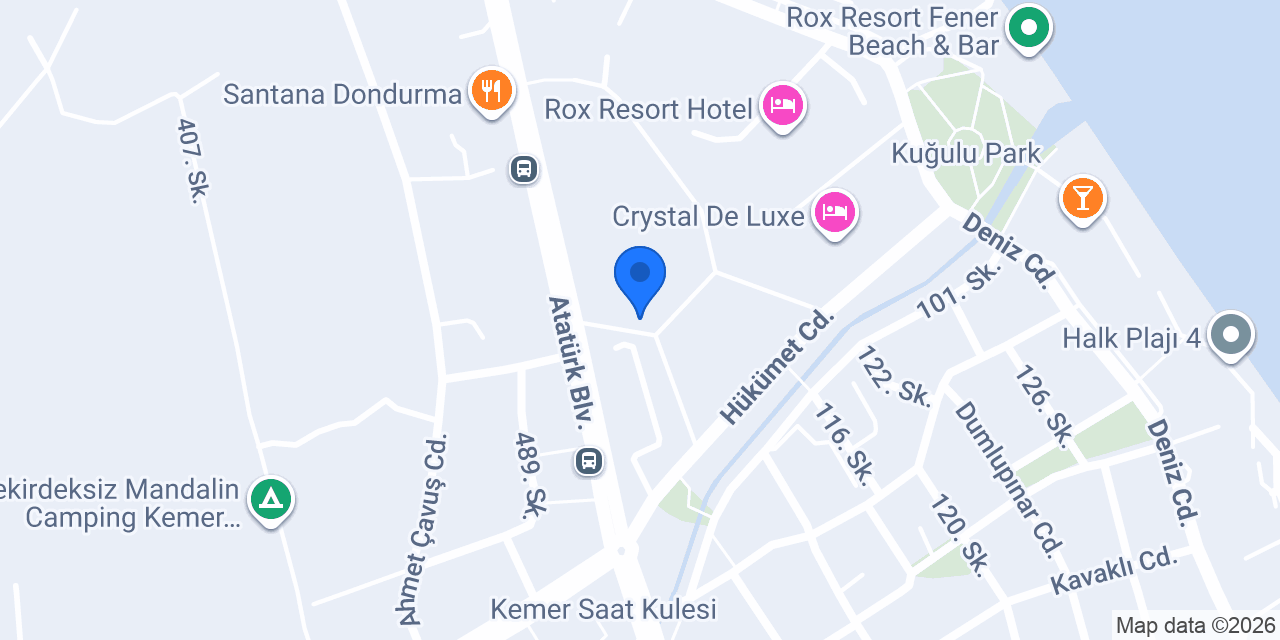 Anne Mutfağı Kemer konumu