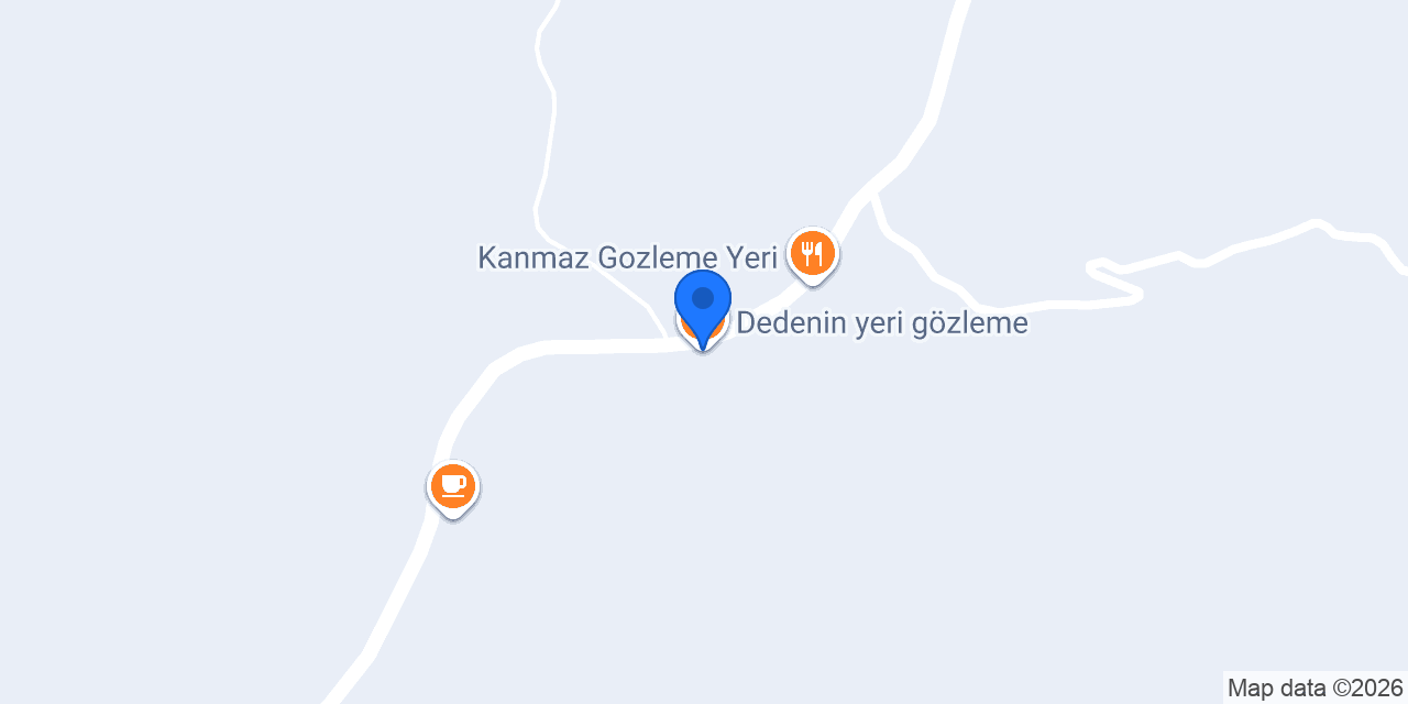Dedenin yeri gözleme konumu