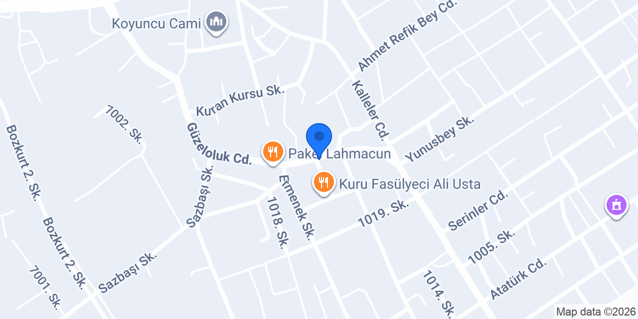 ÖZ-AY AYGAZ TİCARET konumu