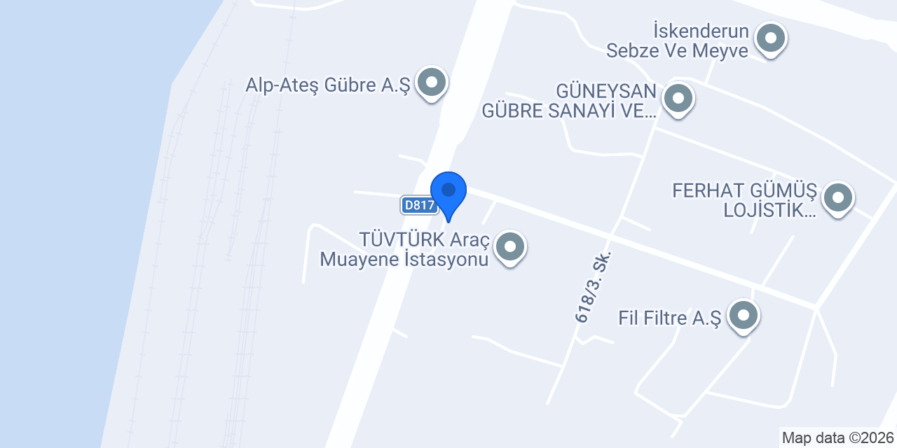AS Kantar Ltd. Sti (İSKENDERUN) konumu