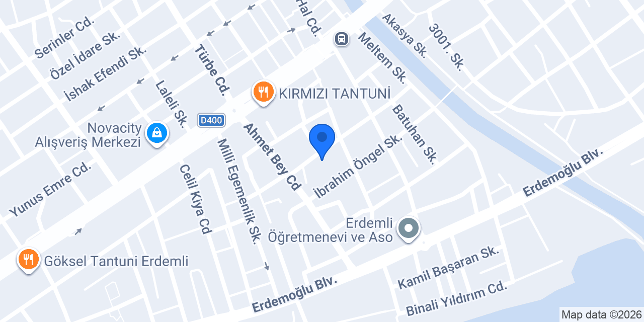 Erdemli Evim Şahane konumu