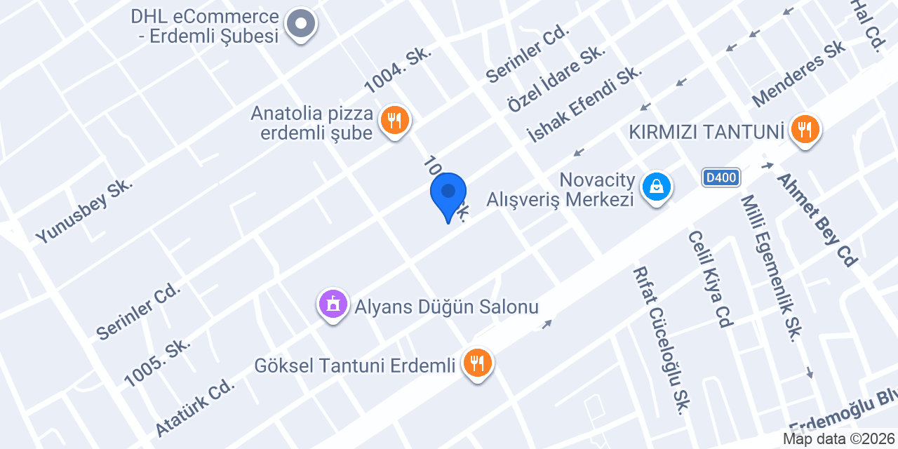 Kristal Kuru Temizleme konumu