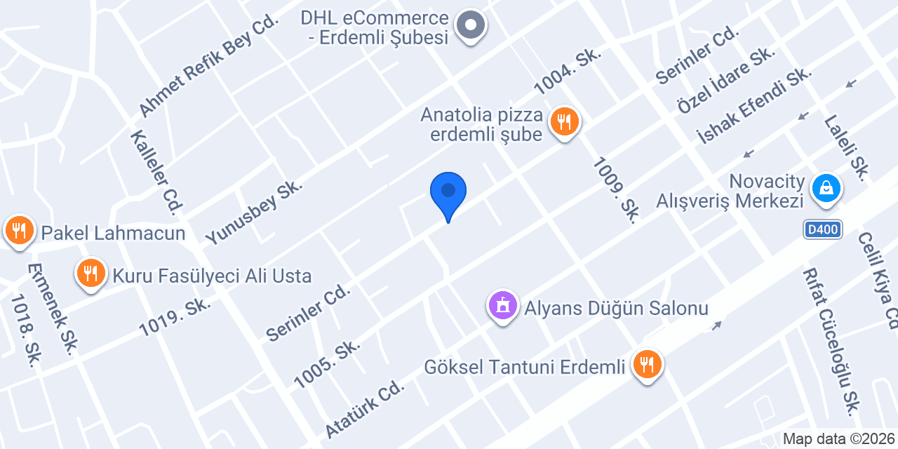 İnci Kırtasiye Oyuncak konumu