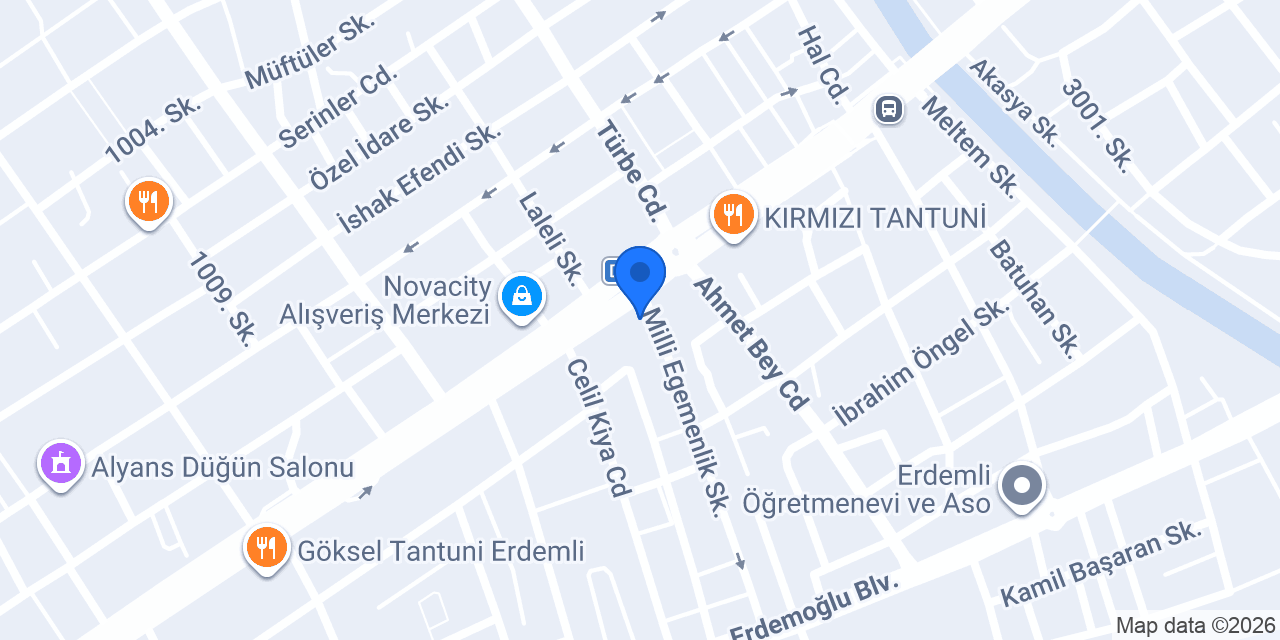 Erdemli Baş Nakliyat konumu