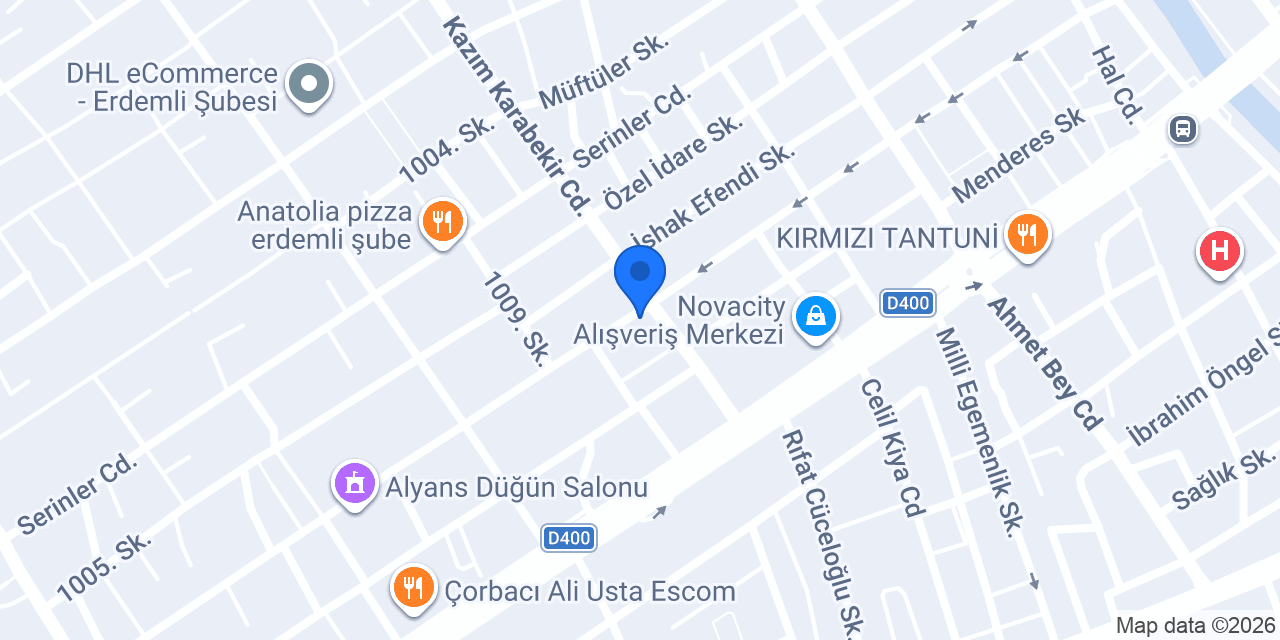 Psikolog Gizem Kale - Erdemli konumu