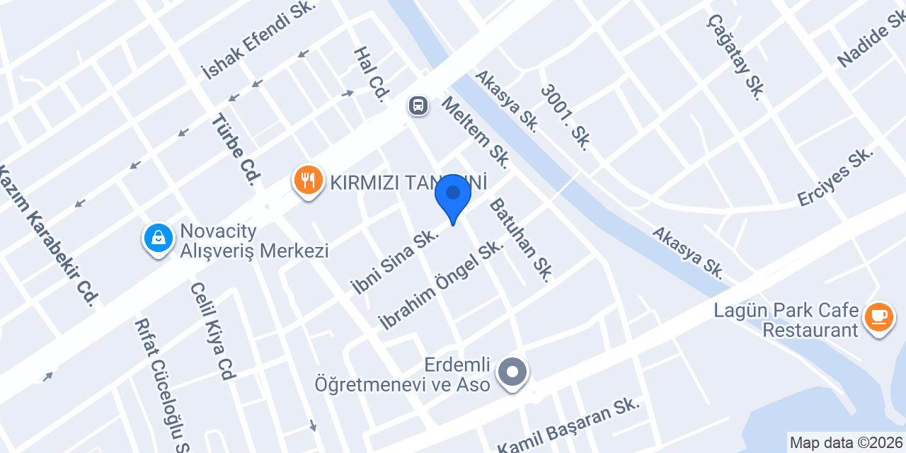 Erdemli Optik konumu
