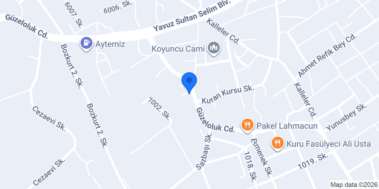 Ef Tel Örgü Panel Çit Sistemleri Escom konumu