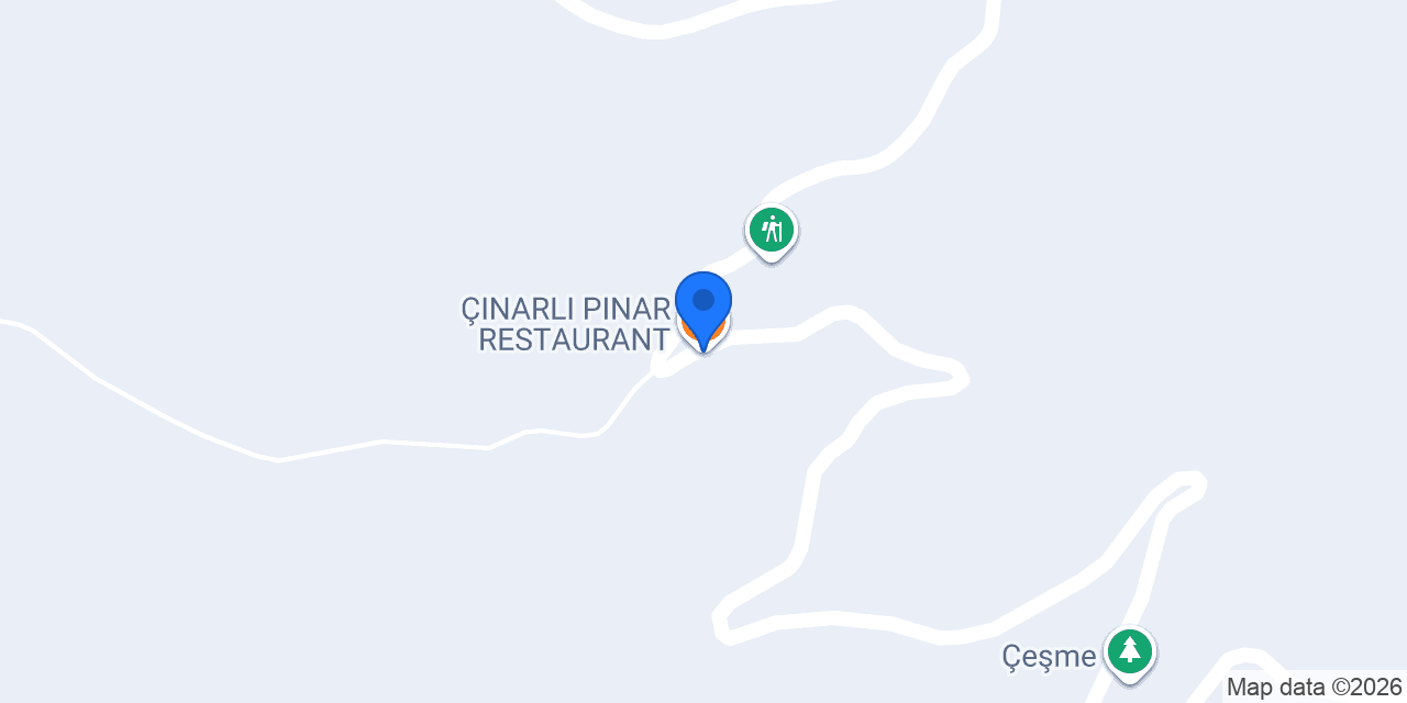 ÇINARLI PINAR RESTAURANT konumu
