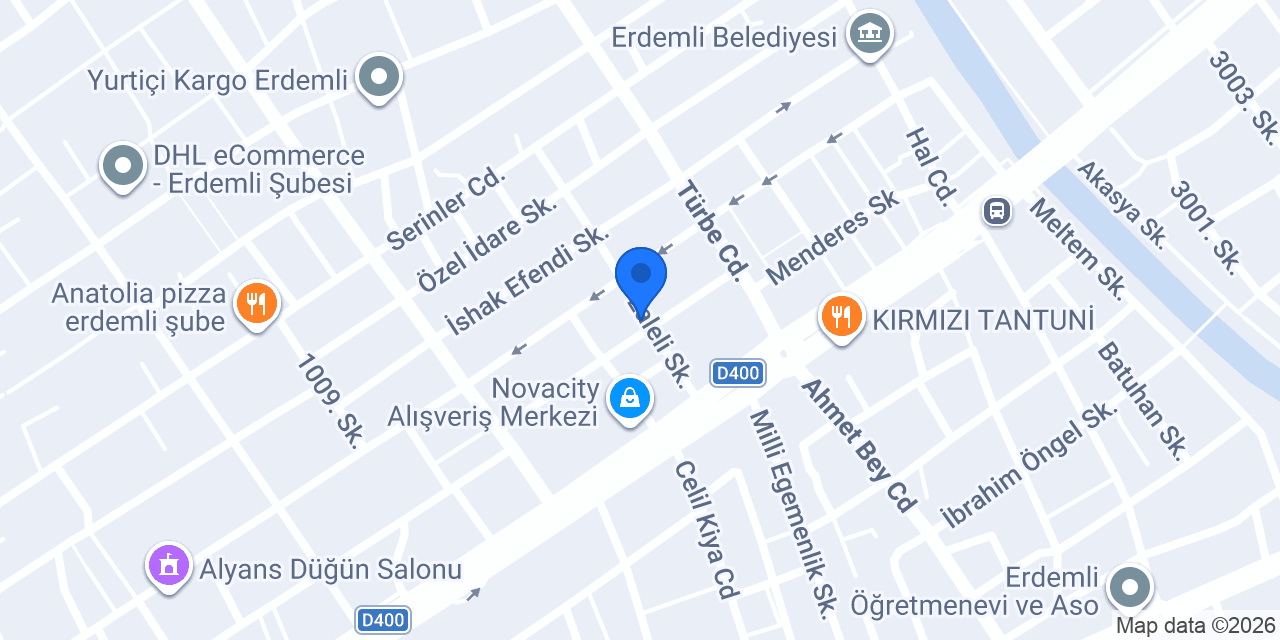 Başak Kitap Kırtasiye konumu