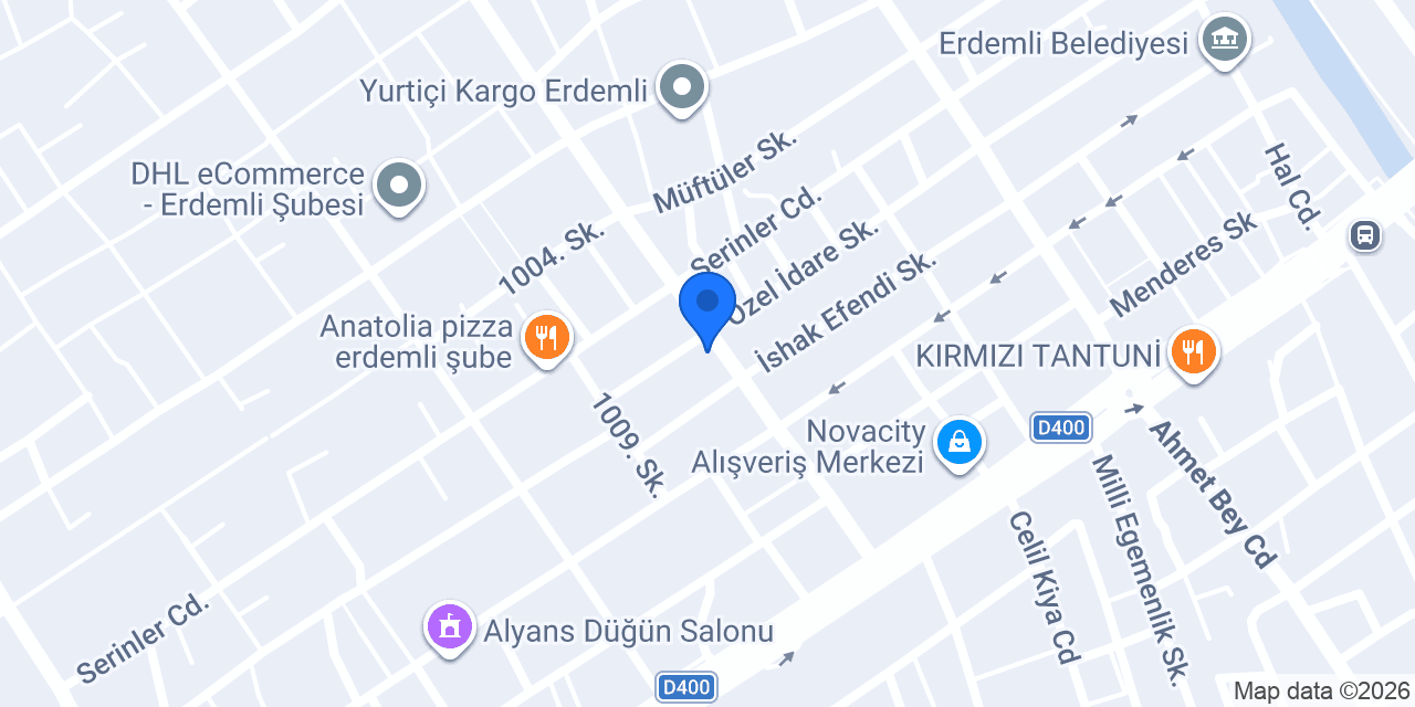 Pınar Optik konumu