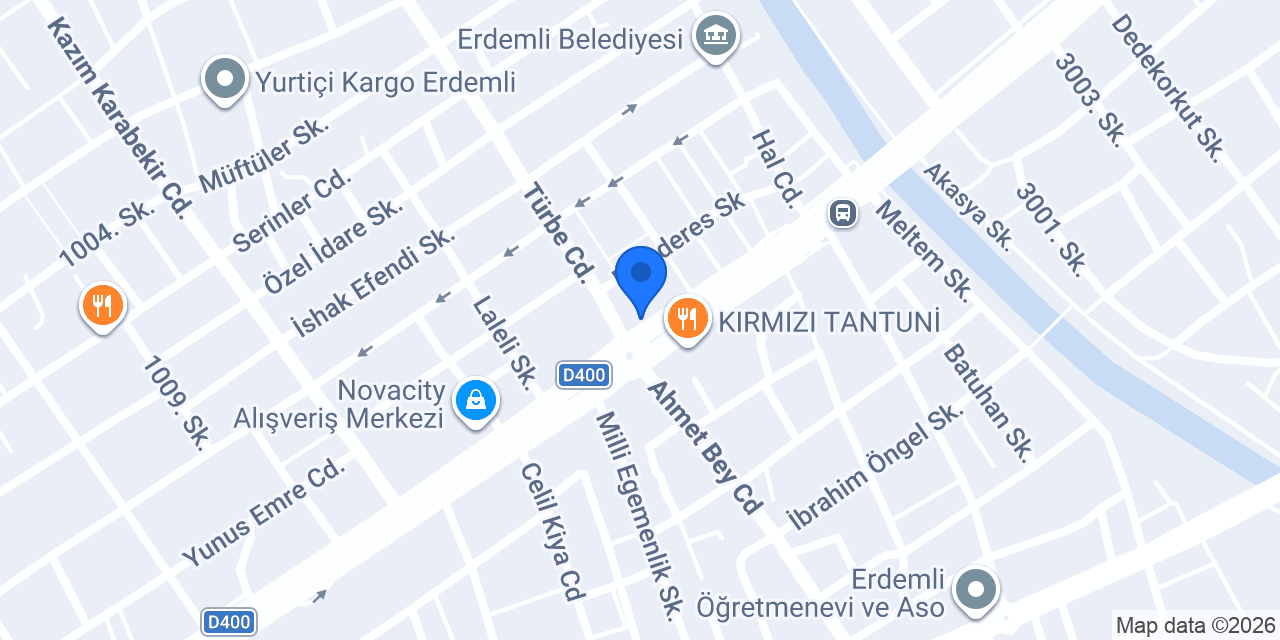 Datlım Patisserie konumu