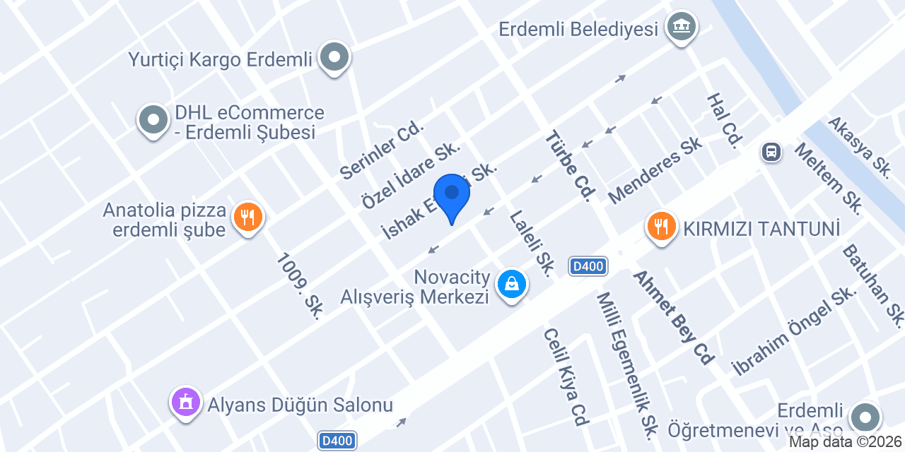 Türkoğlu Elektrik konumu