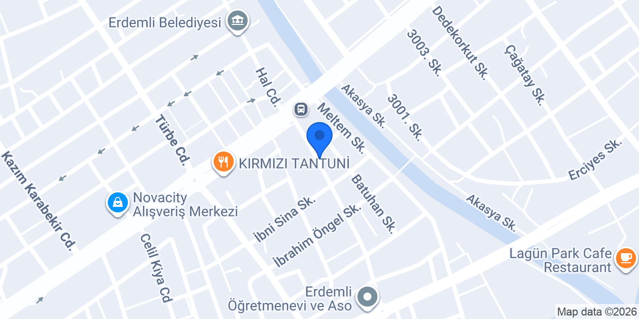 Akdeniz Ortaokulu konumu