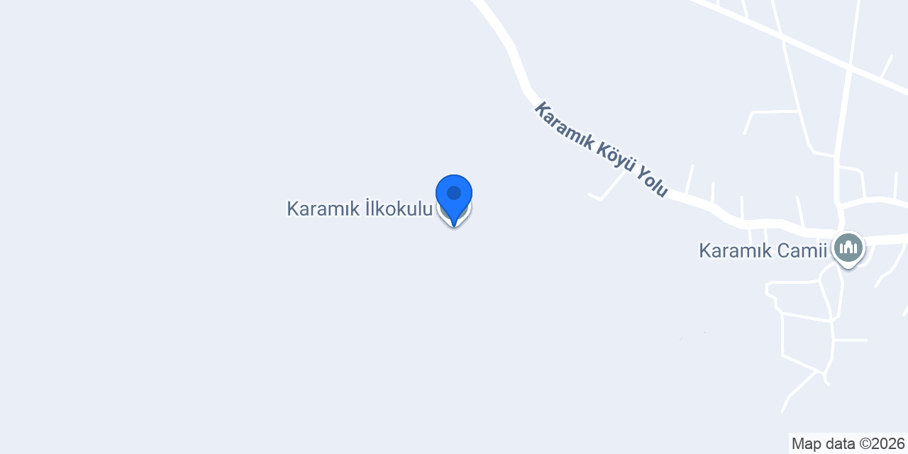 Karamık İlkokulu konumu
