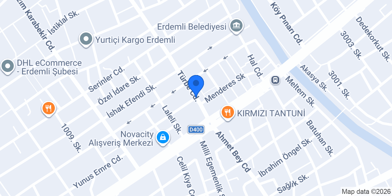 Erdemli akdeniz taksi konumu