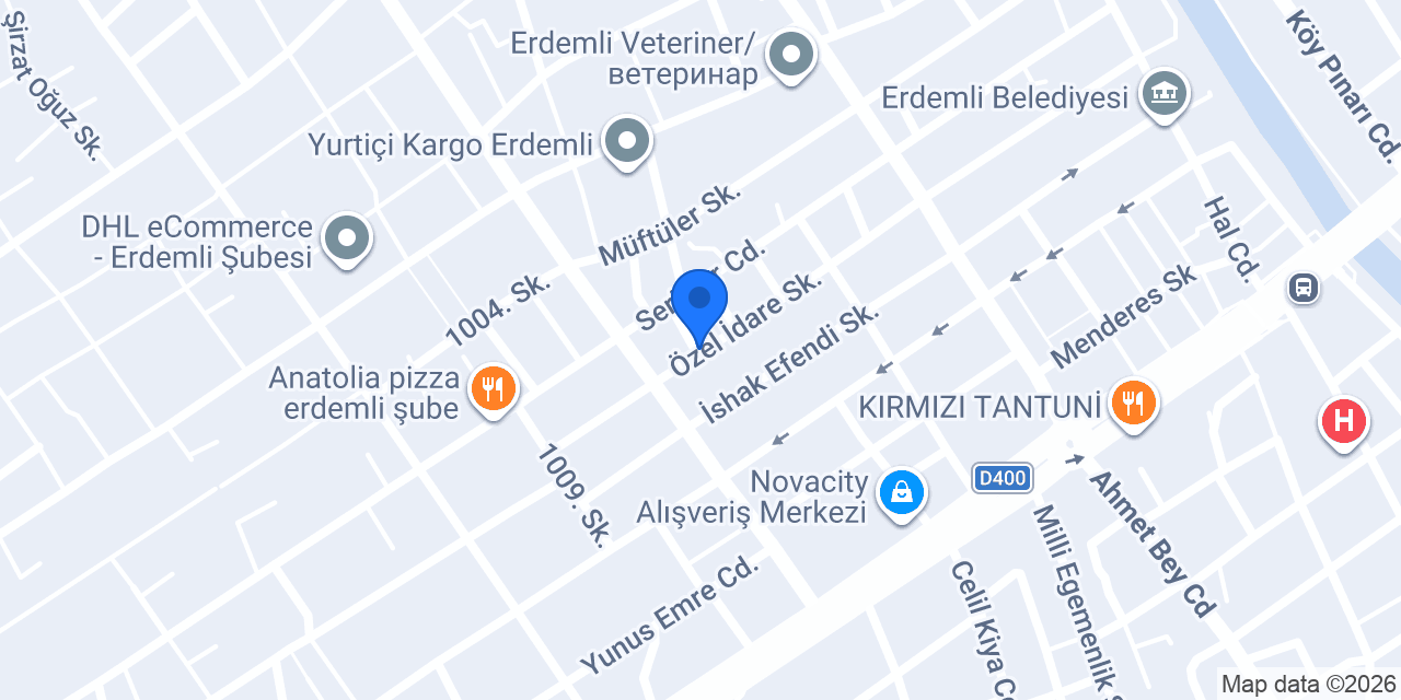 Tercan sigorta Gürsoy şubesi konumu