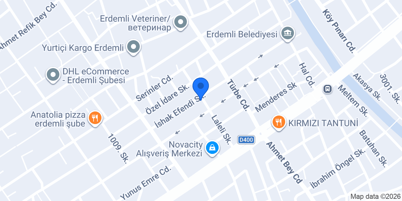Erdemli 33 temizlik konumu