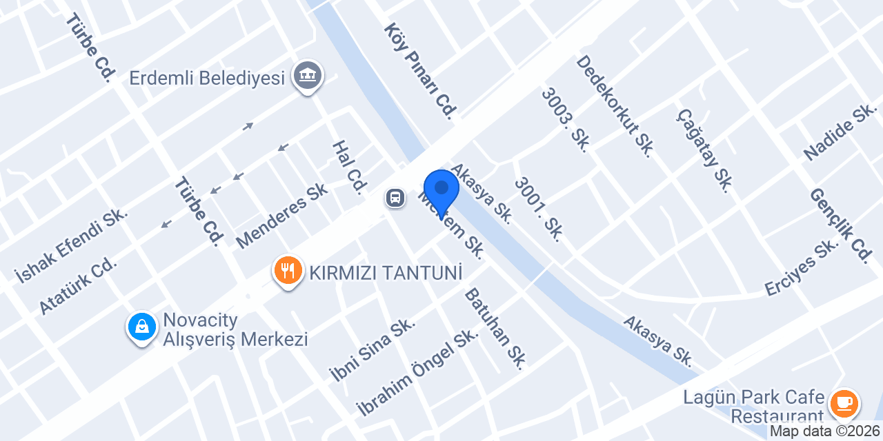 Miranda Restaurant Mersin konumu