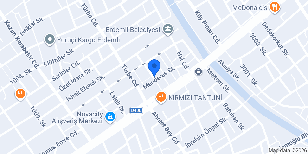 Kater Takı&Tasarım konumu