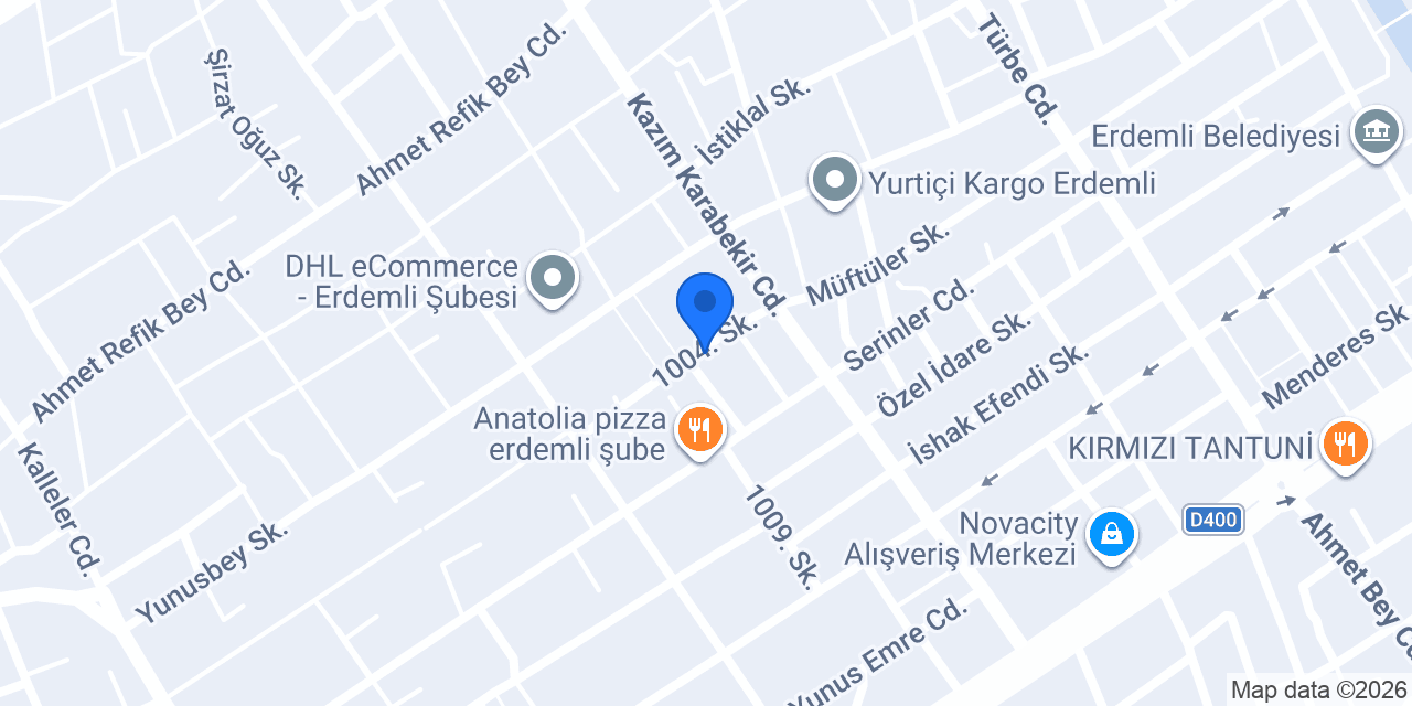 Erdemli Komisyonsuz konumu