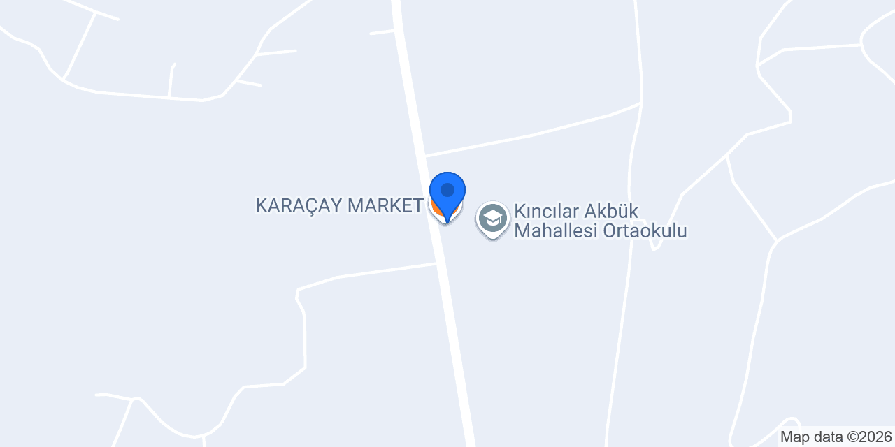 KARAÇAY MARKET konumu