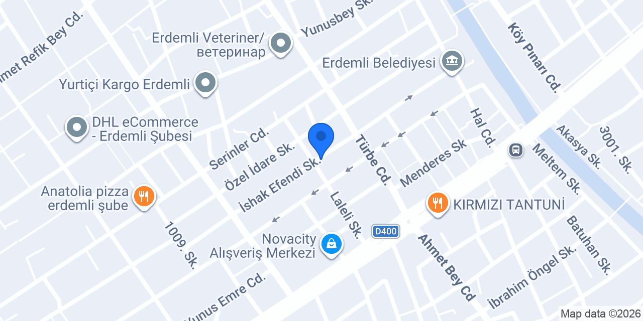 Öztürk Kuaför konumu