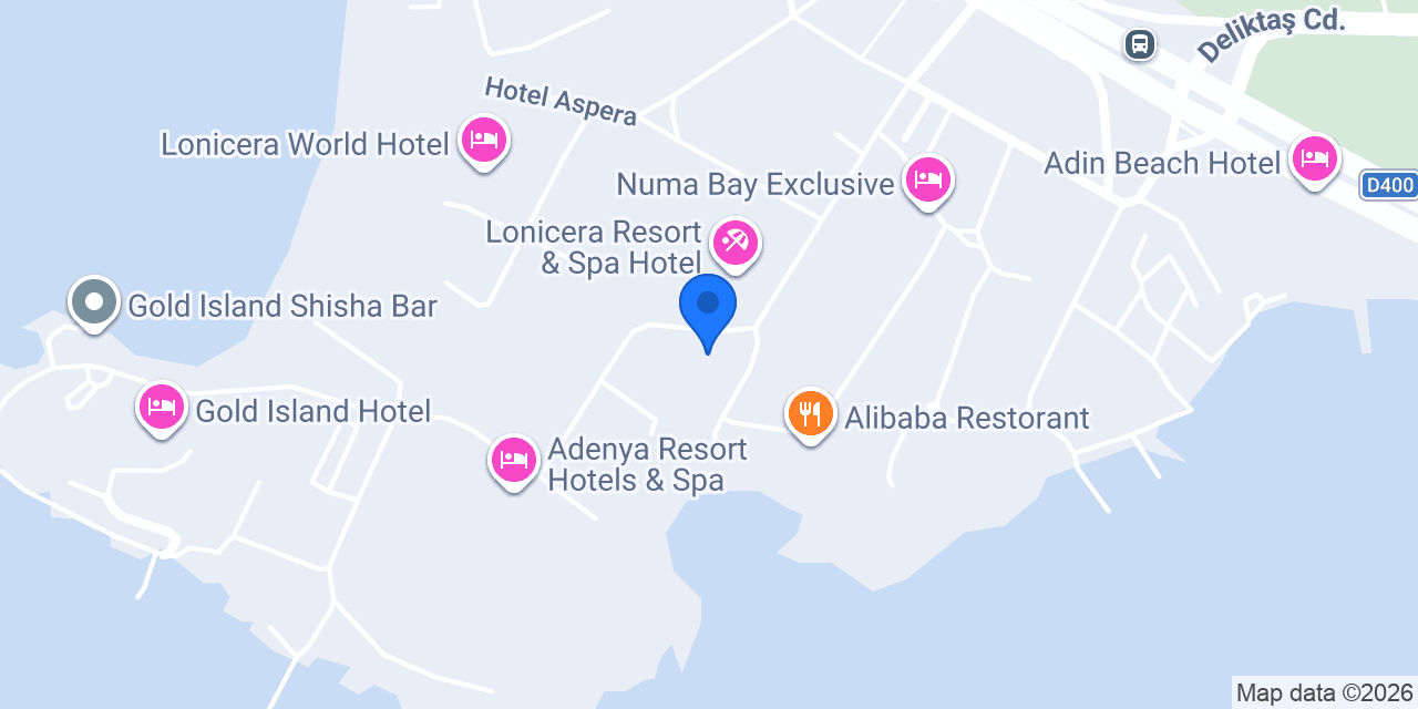 Selene Beach & SPA Hotel konumu