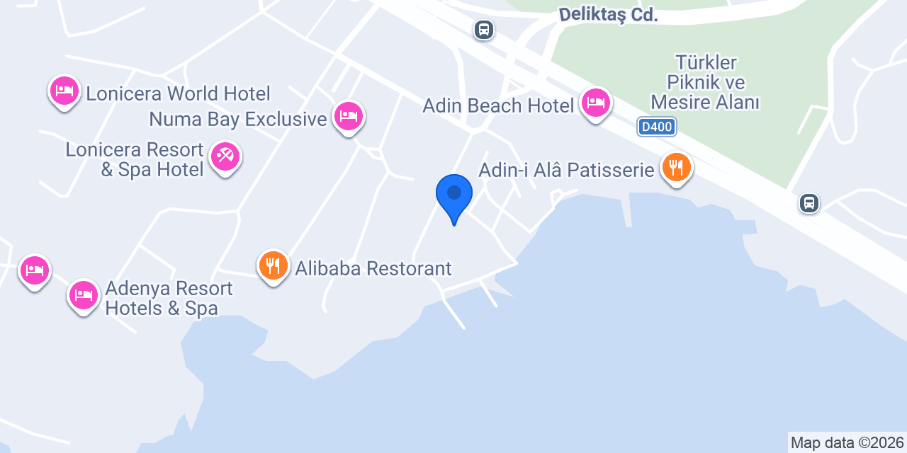 Mary Hotels Alanya konumu