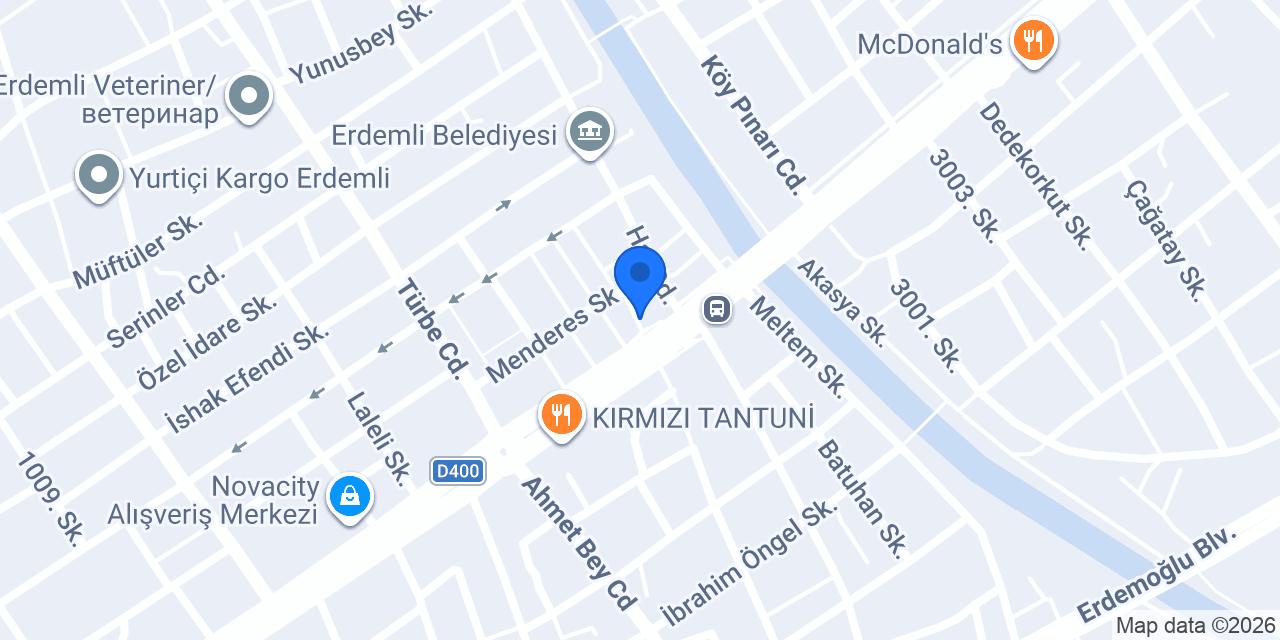 Erkek Kuaförü Burhan konumu