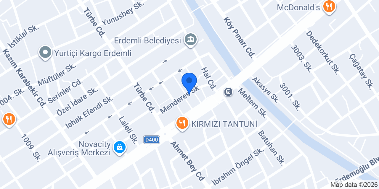 Erdemli Anahtarcı konumu