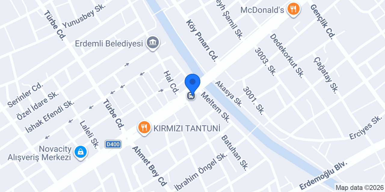 Bana Bi Döner Mersin konumu