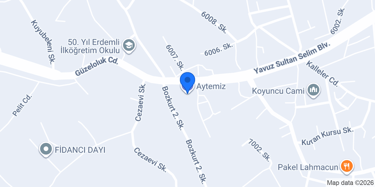 Aytemiz konumu