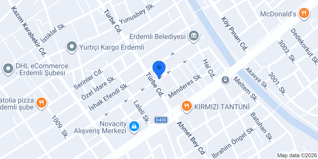 Yelken Turizm konumu