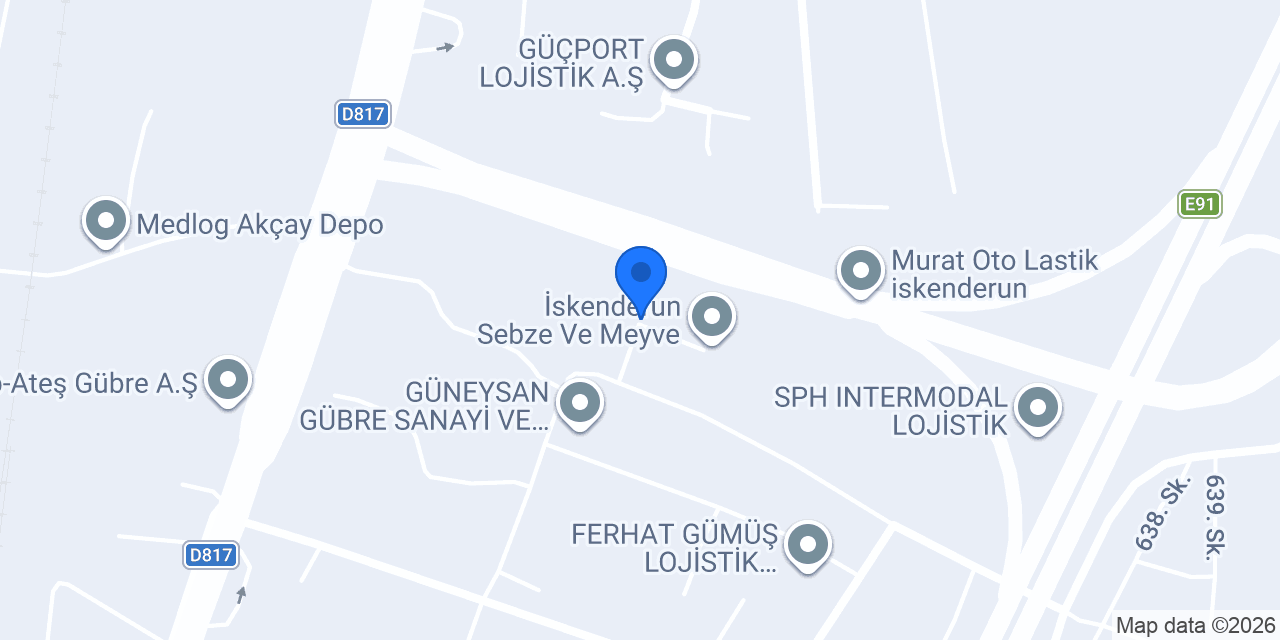 Şanlı Otel | İskenderun konumu