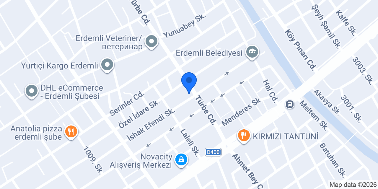 gündüzoğlu yapı market konumu