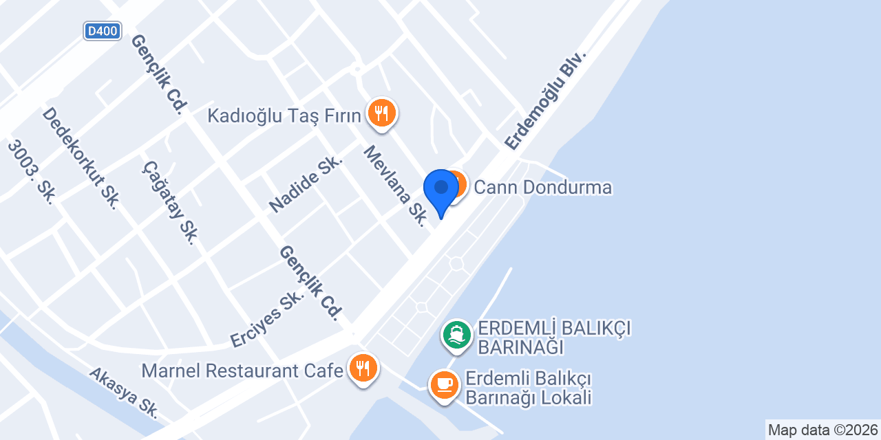 Gloria Jean's Coffees Erdemli konumu