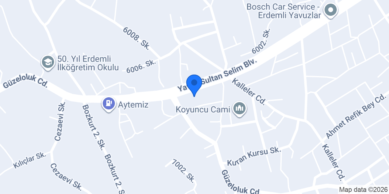 BOİL YAPI konumu