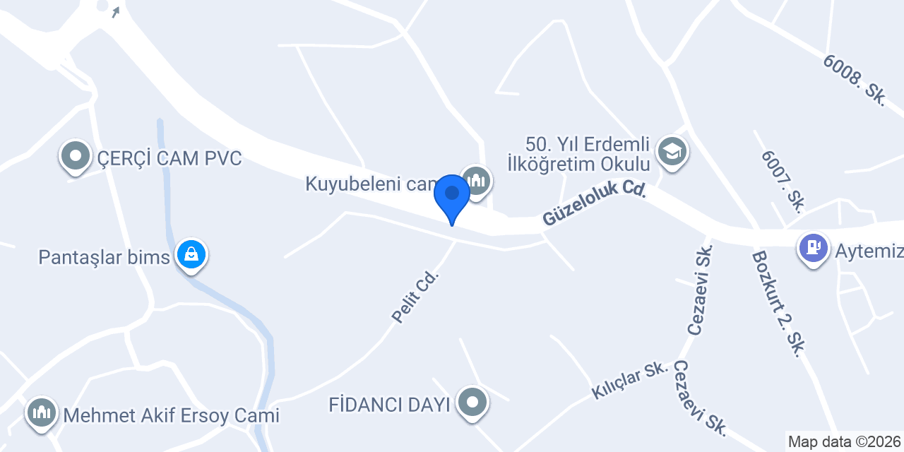 ÇATMA ÇADIRCILIK konumu
