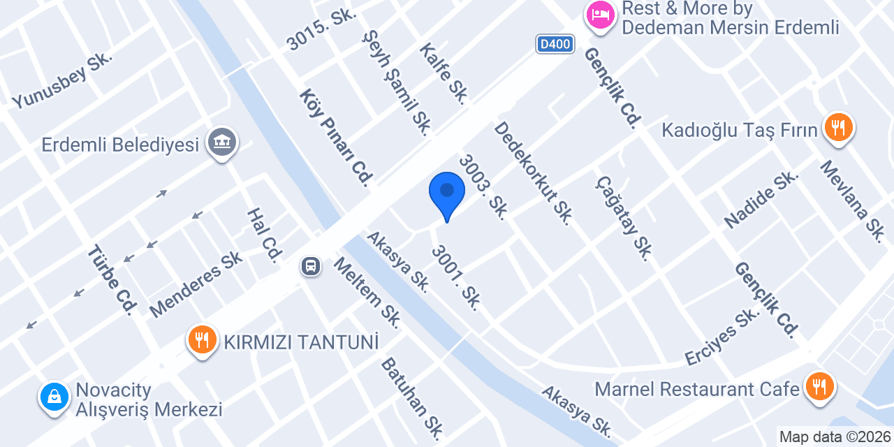 SALON SEMRA MERSİN/ERDEMLİ konumu